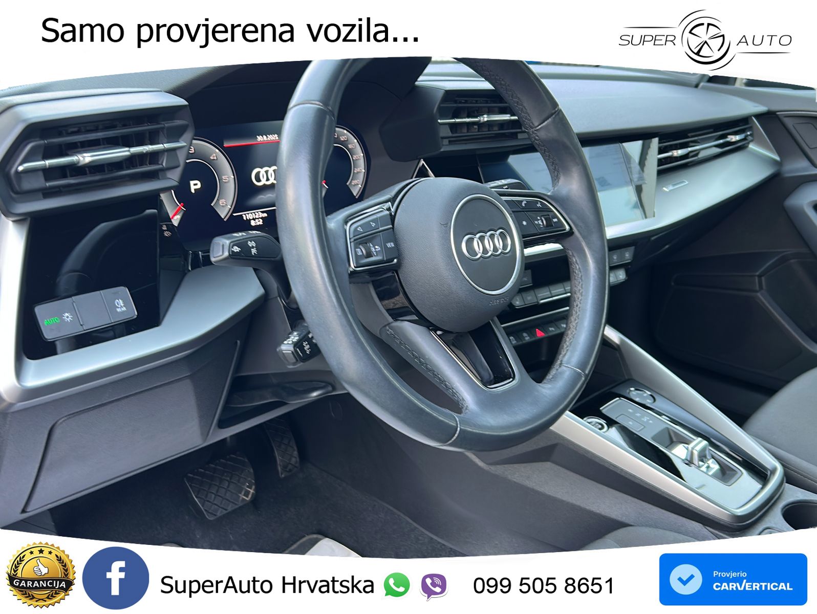 Audi A3 35 TDI (150 KS) S tronic LED+GR SJED+ACC