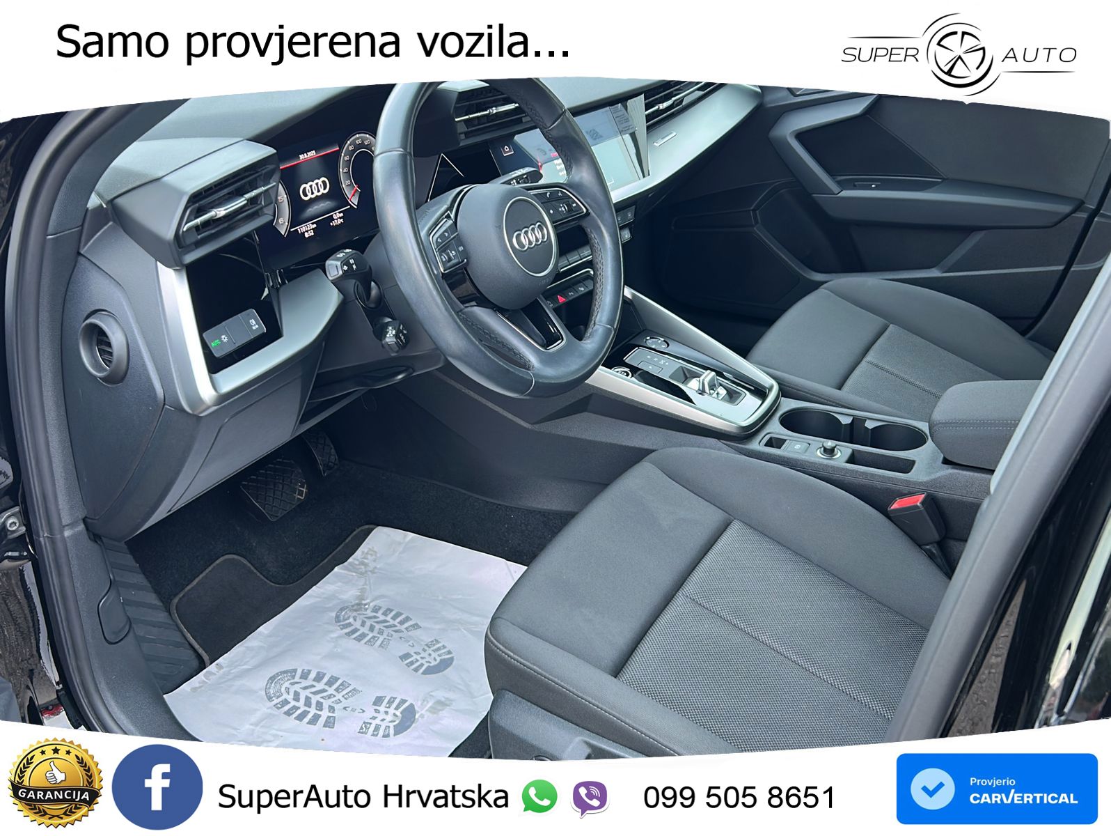 Audi A3 35 TDI (150 KS) S tronic LED+GR SJED+ACC