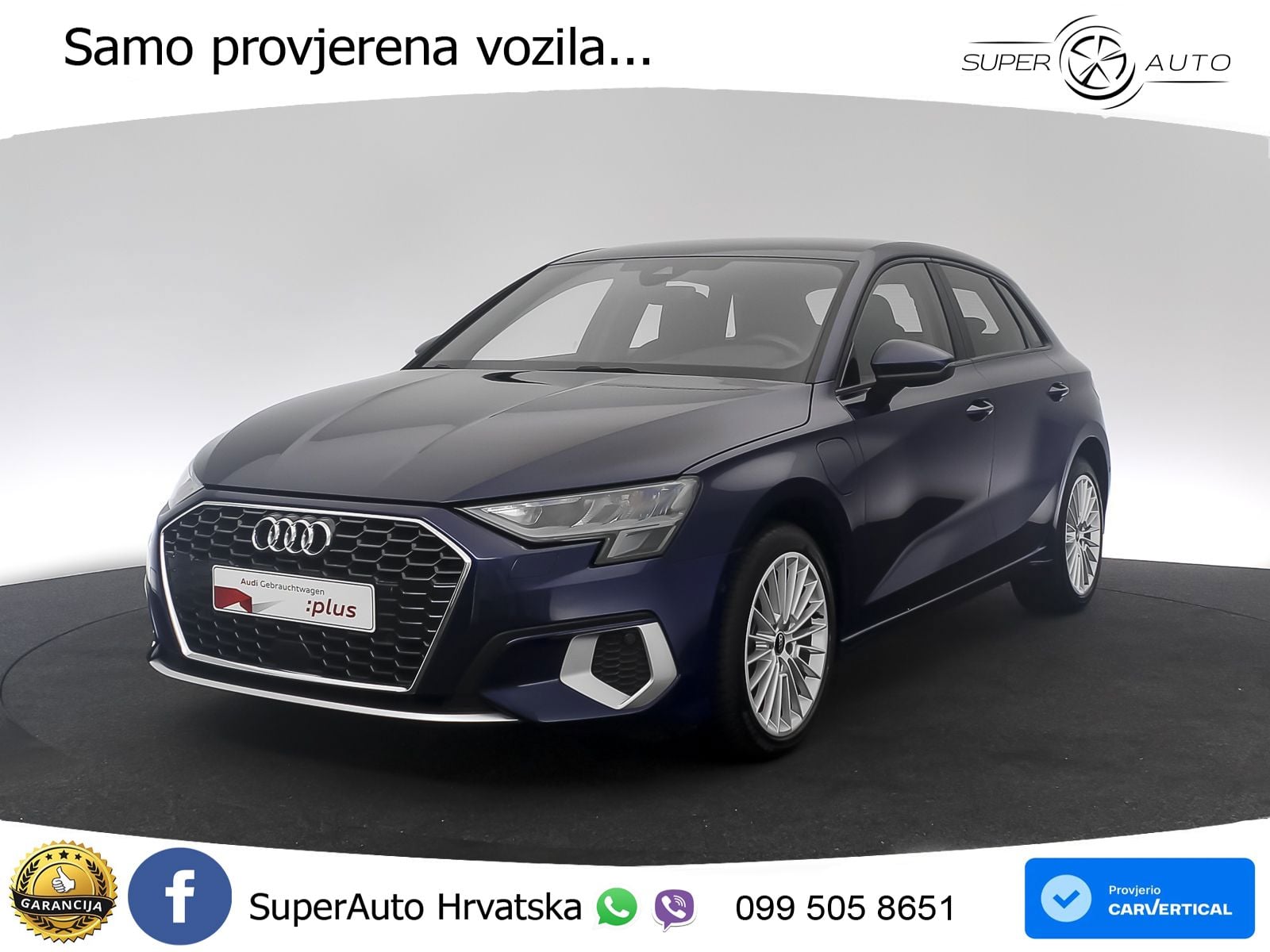 Audi A3 40 TFSIe (204 KS) S tronic LED+GR SJED+ACC