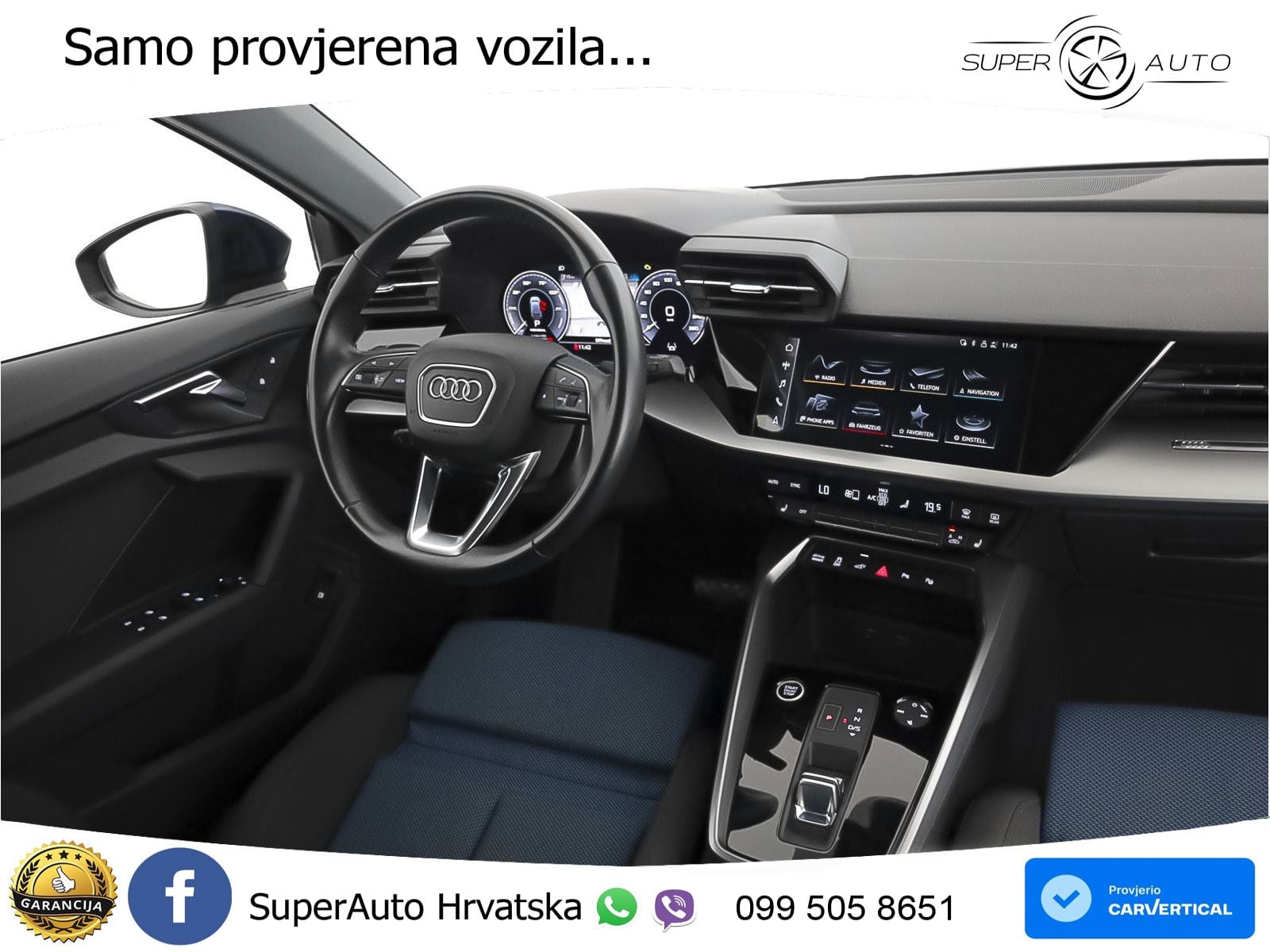 Audi A3 40 TFSIe (204 KS) S tronic LED+GR SJED+ACC
