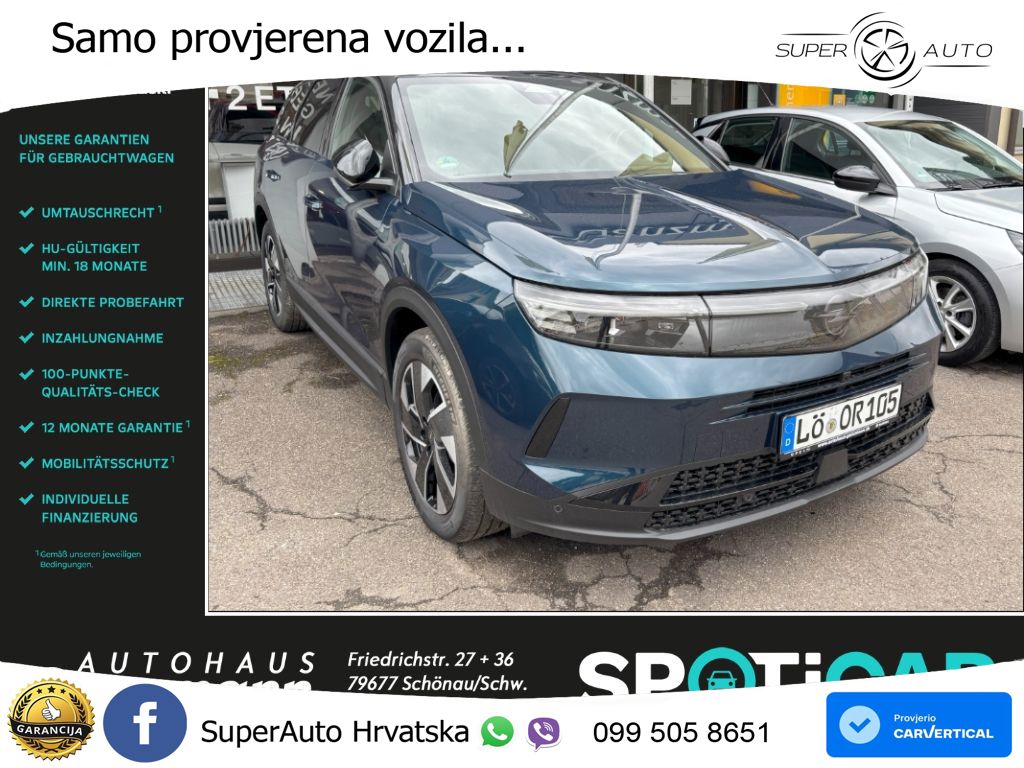 Opel Grandland 1.2 Turbo (136 KS)  e-DCT GS LED+GR SJED+ACC