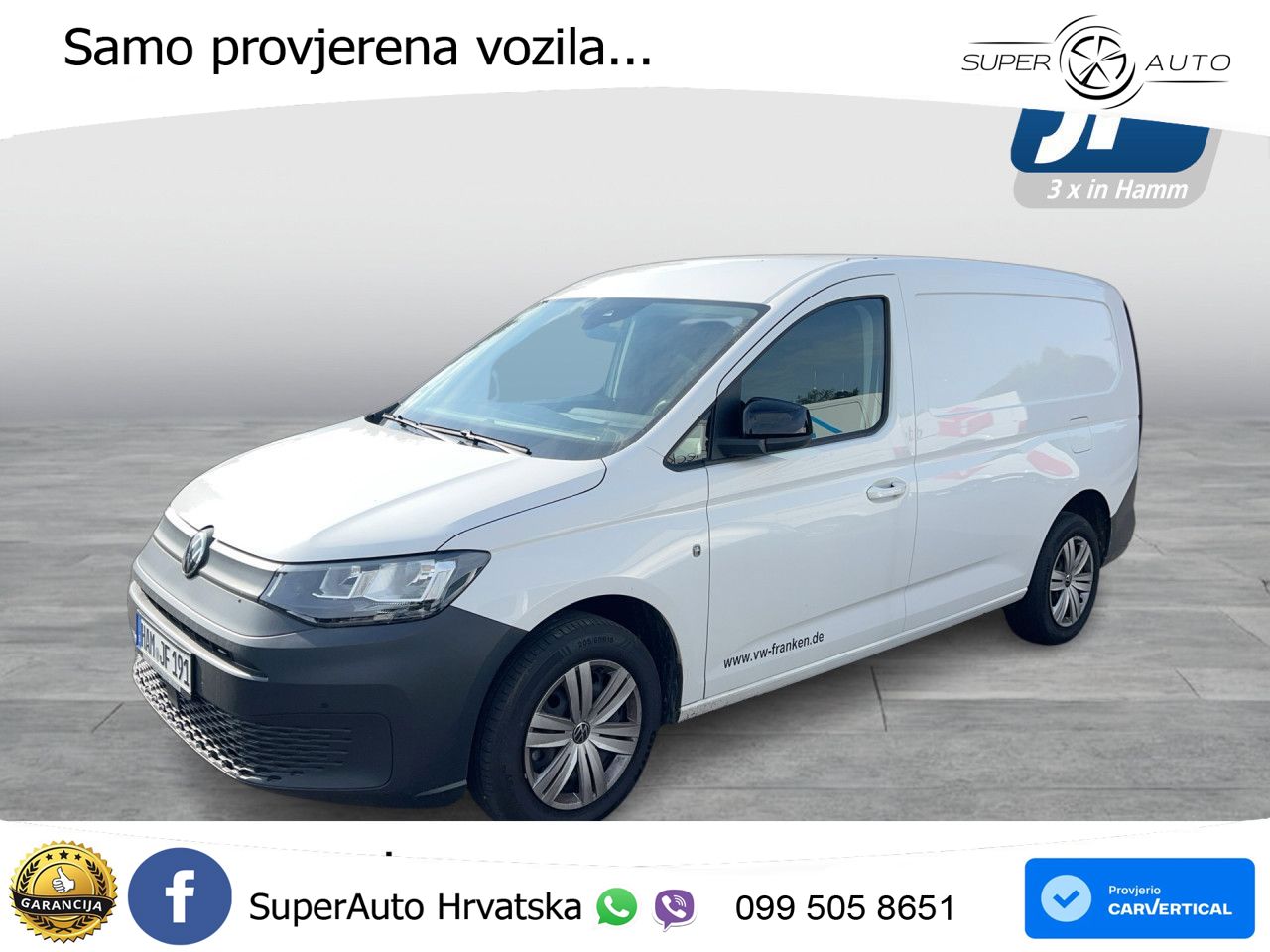 Volkswagen Caddy Cargo Maxi 2.0 l TDI Cargo , Maxi , Radio 102 KS