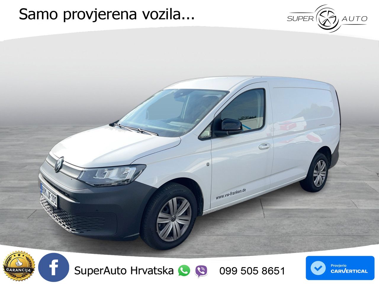 Volkswagen Caddy Cargo Maxi 2.0 l TDI Cargo , Maxi , Radio 102 KS