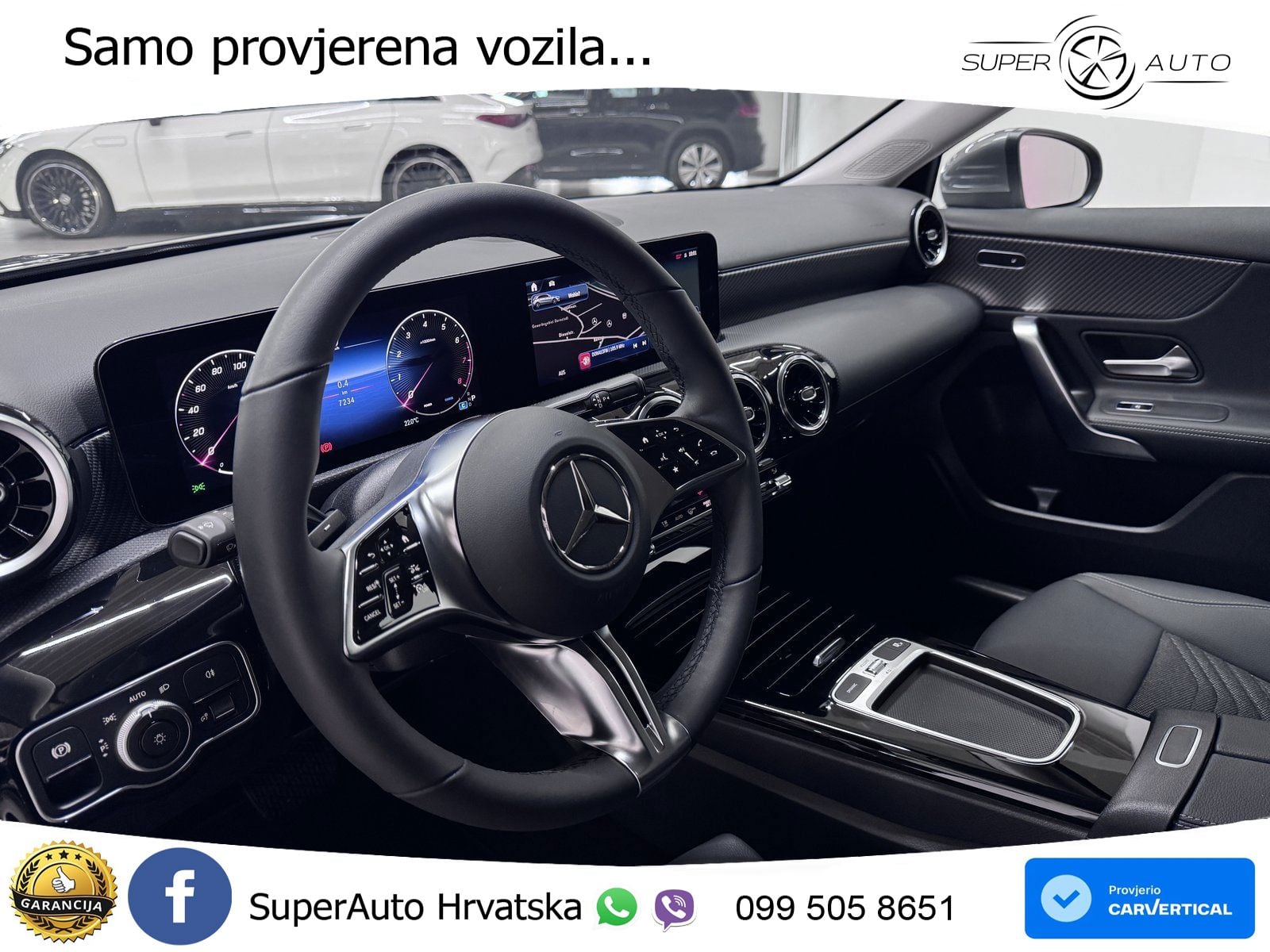 Mercedes-Benz A 180 7G-DCT LED+GR SJED+ACC