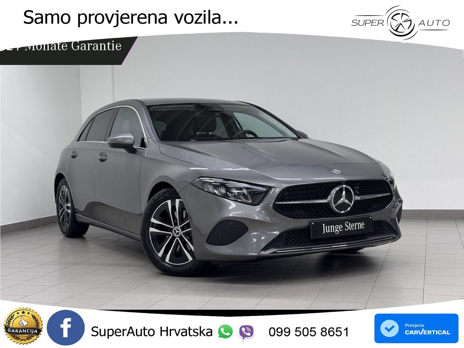 Mercedes-Benz A 180 7G-DCT LED+GR SJED+ACC