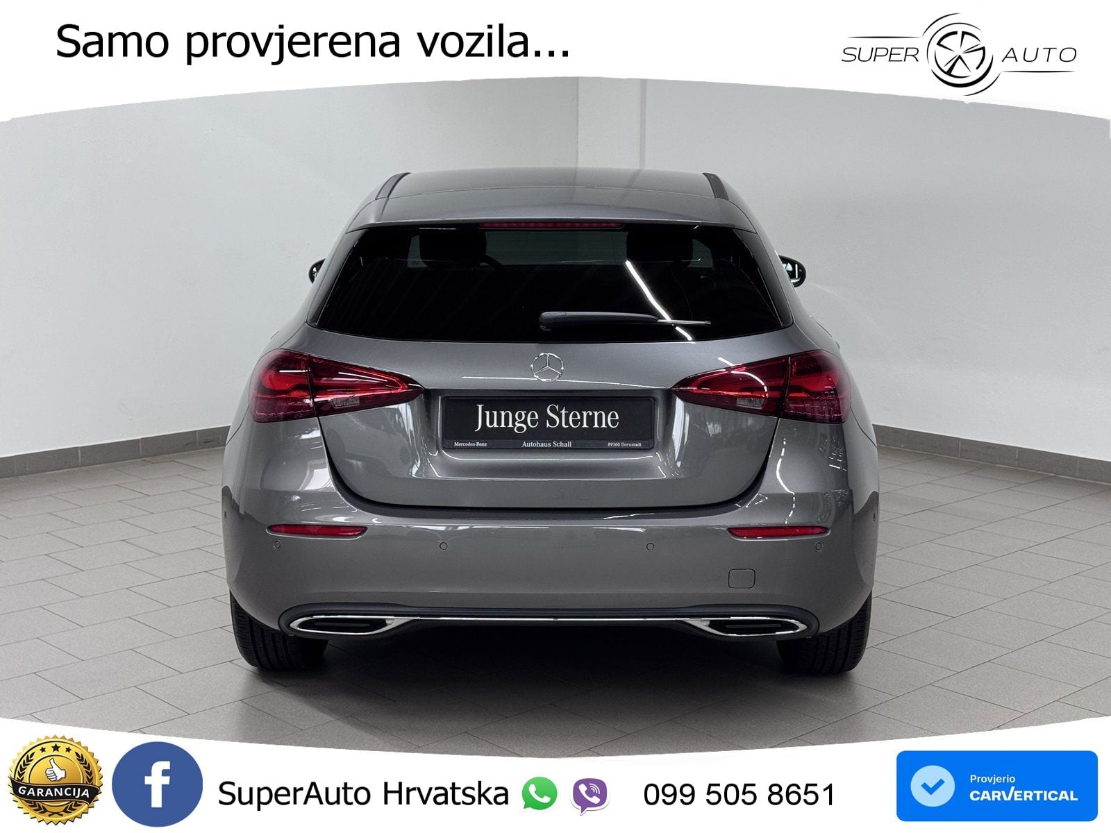 Mercedes-Benz A 180 7G-DCT LED+GR SJED+ACC