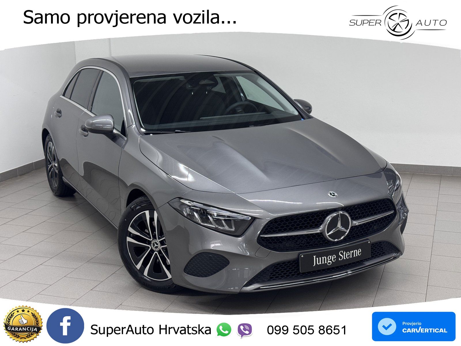 Mercedes-Benz A 180 7G-DCT LED+GR SJED+ACC