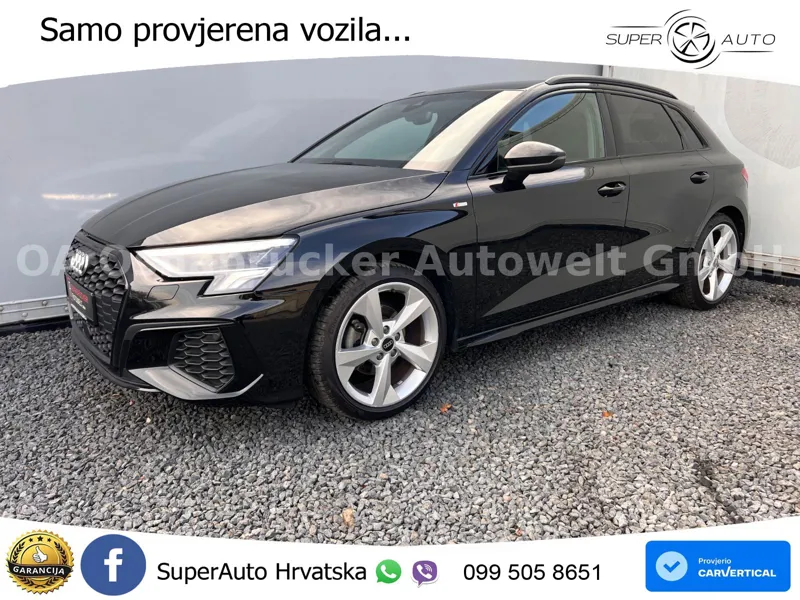 Audi A3 35 TFSI (150 KS) S tronic S line LED+GR SJED+ACC