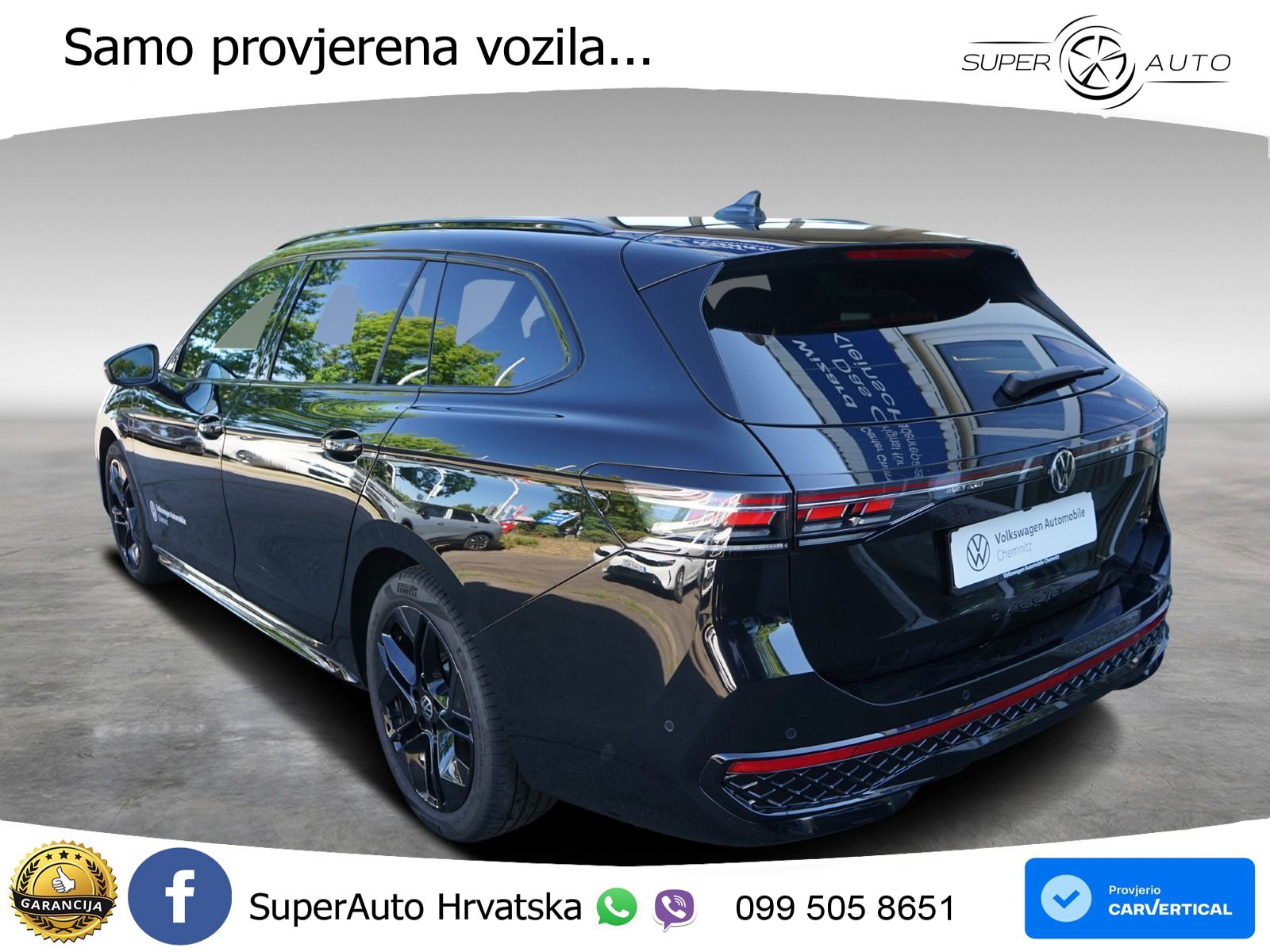 Volkswagen Passat Variant 1.5 TSI (272 KS) eHybrid DSG R-Line LED+GR SJED+ACC