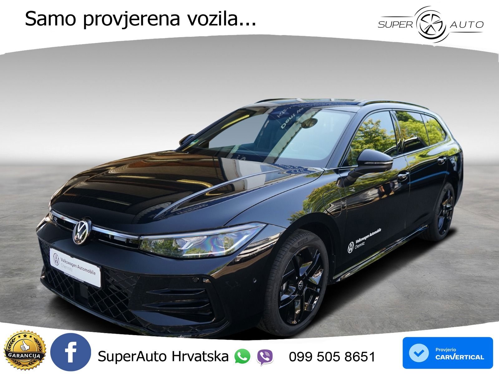 Volkswagen Passat Variant 1.5 TSI (272 KS) eHybrid DSG R-Line LED+GR SJED+ACC