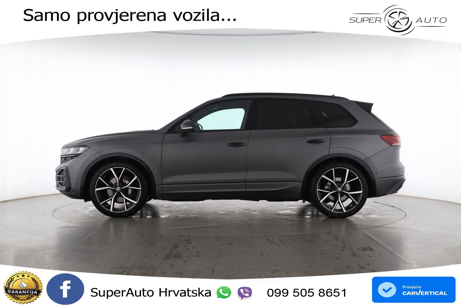 Volkswagen Touareg 3.0 V6 TDI (286 KS) 4MOTION Tiptronic ZRAČNI+ACC+GR SJED+KAM+PANO