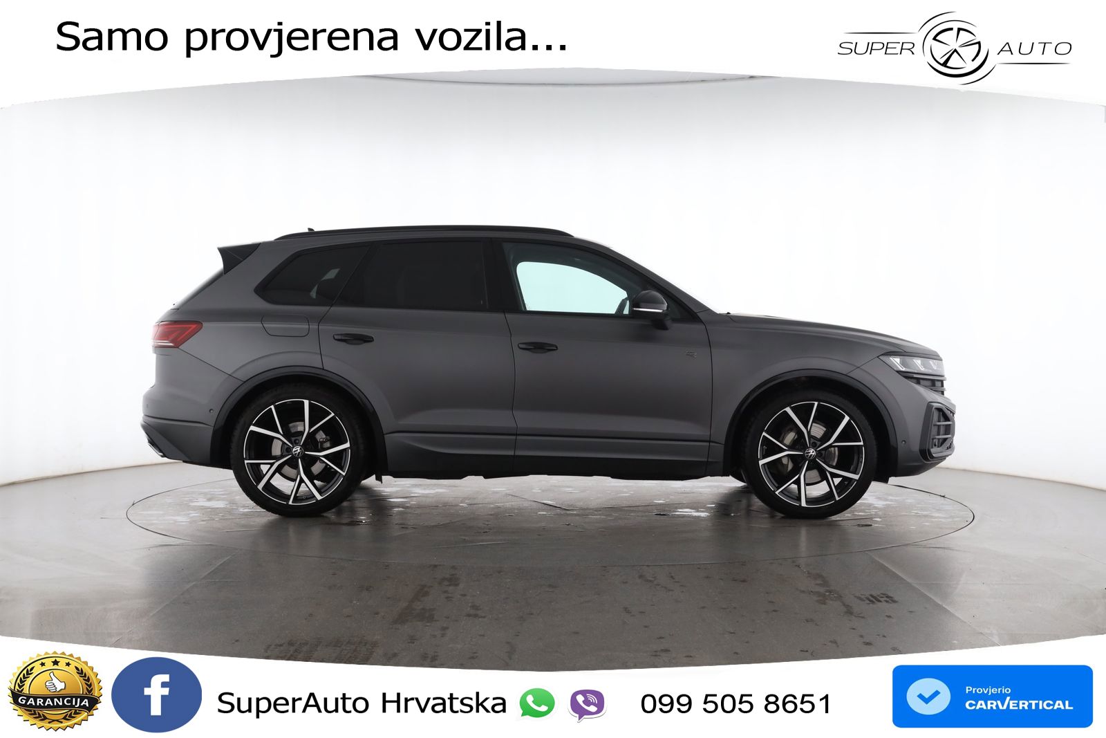 Volkswagen Touareg 3.0 V6 TDI (286 KS) 4MOTION Tiptronic ZRAČNI+ACC+GR SJED+KAM+PANO