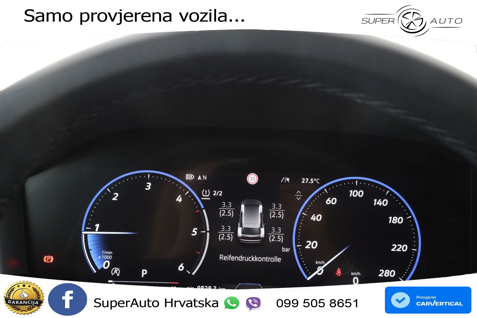 Volkswagen Touareg 3.0 V6 TDI (286 KS) 4MOTION Tiptronic ZRAČNI+ACC+GR SJED+KAM+PANO