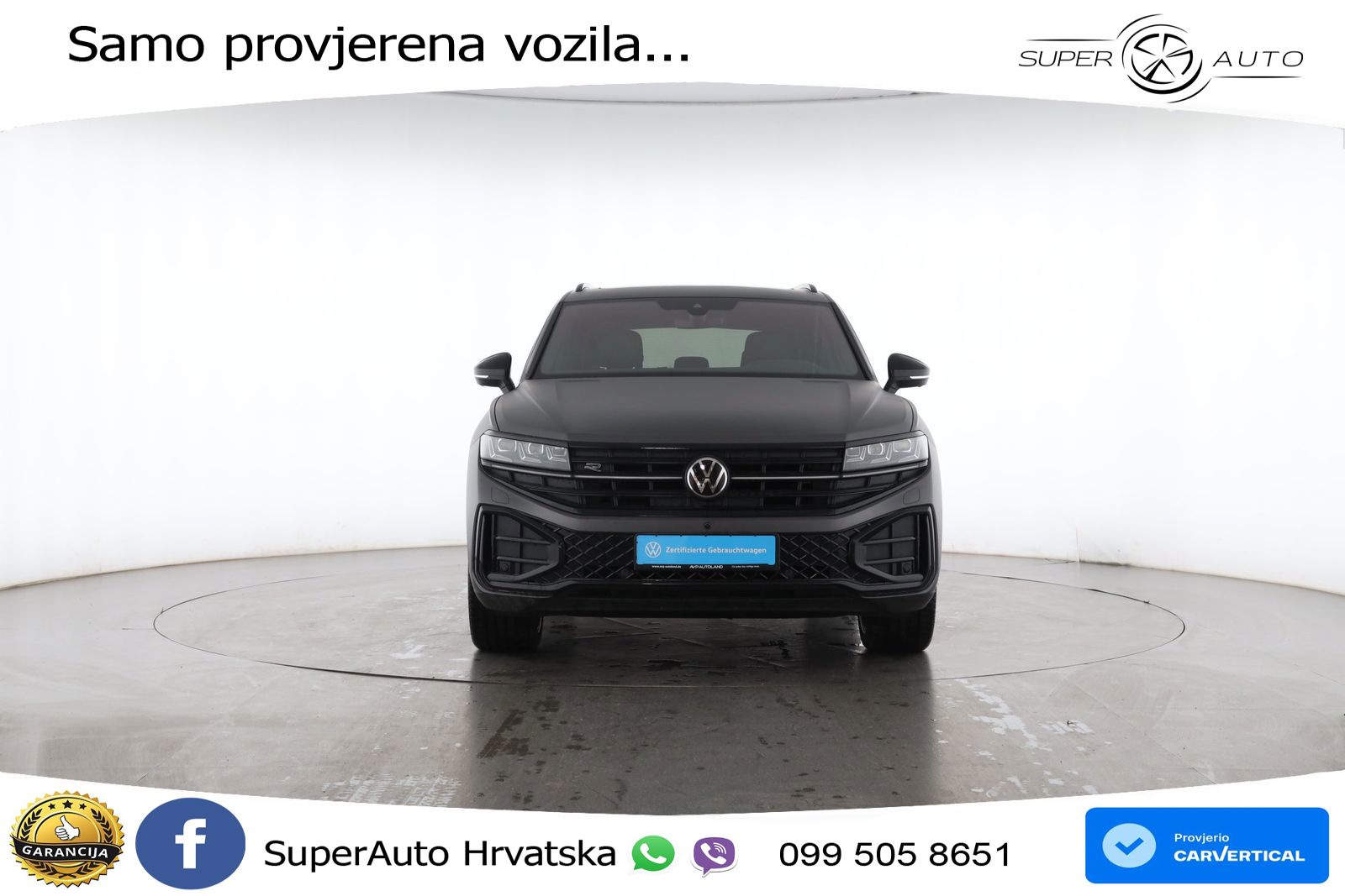 Volkswagen Touareg 3.0 V6 TDI (286 KS) 4MOTION Tiptronic ZRAČNI+ACC+GR SJED+KAM+PANO