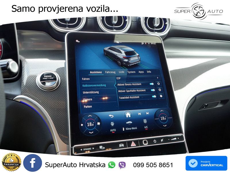 Mercedes GLC 200 (204 KS) 4MATIC 9G-TRONIC AMG LED+GR SJED+ACC