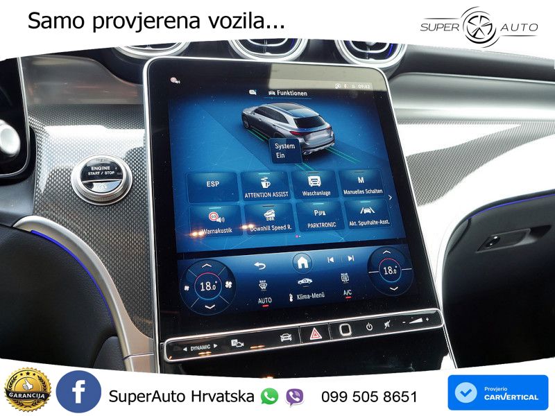 Mercedes GLC 200 (204 KS) 4MATIC 9G-TRONIC AMG LED+GR SJED+ACC