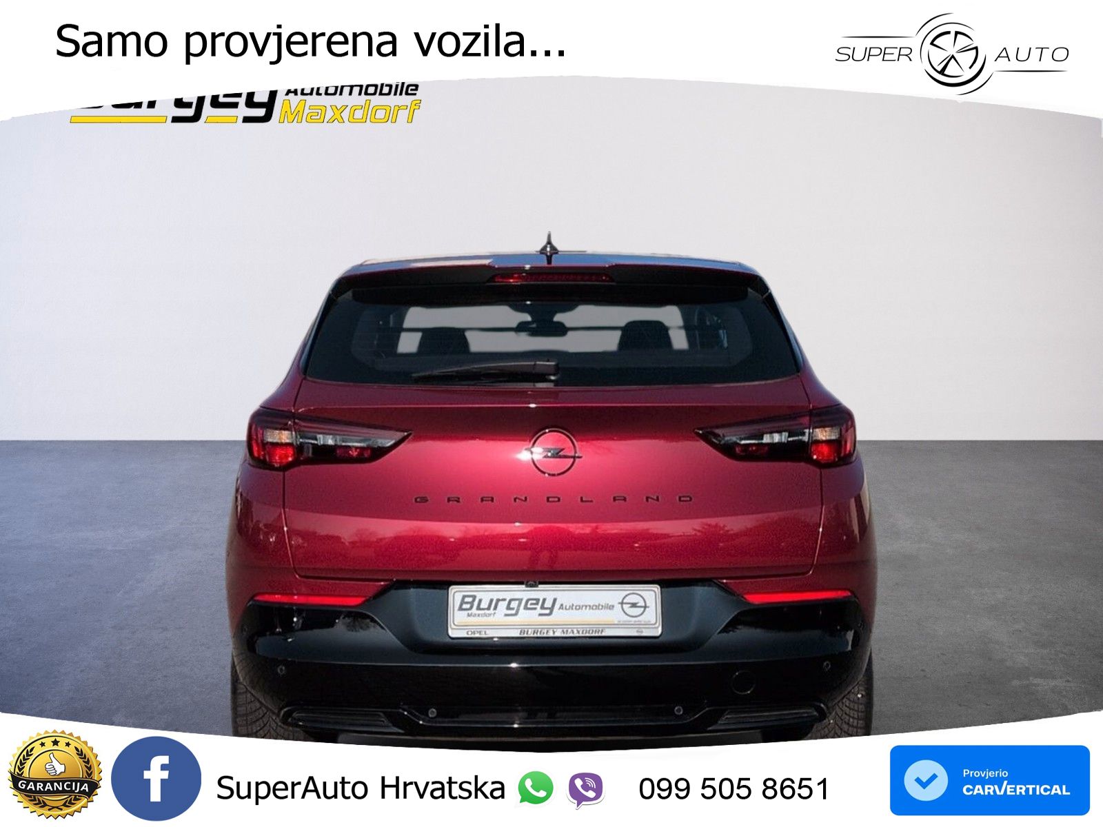 Opel Grandland 1.2i Turbo (130 KS) Automatic GS LED+GR SJED+ACC