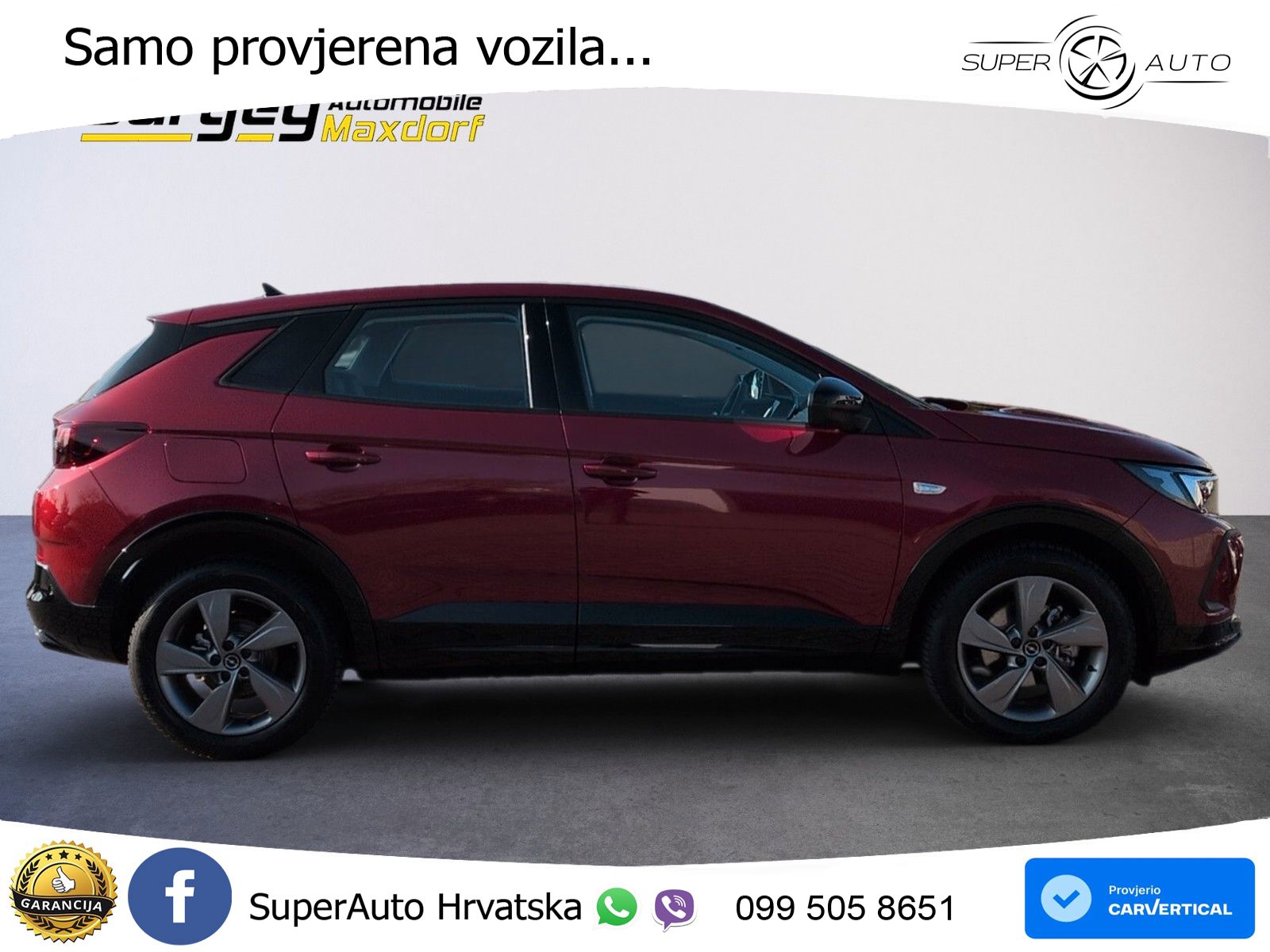 Opel Grandland 1.2i Turbo (130 KS) Automatic GS LED+GR SJED+ACC