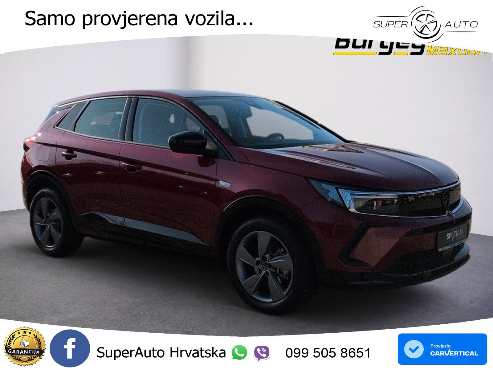 Opel Grandland 1.2i Turbo (130 KS) Automatic GS LED+GR SJED+ACC