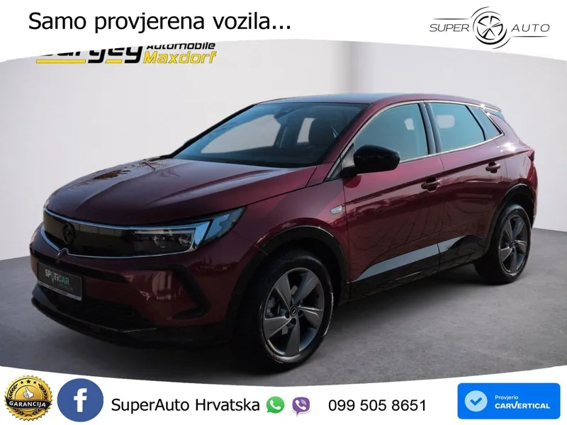 Opel Grandland 1.2i Turbo (130 KS) Automatic GS LED+GR SJED+ACC