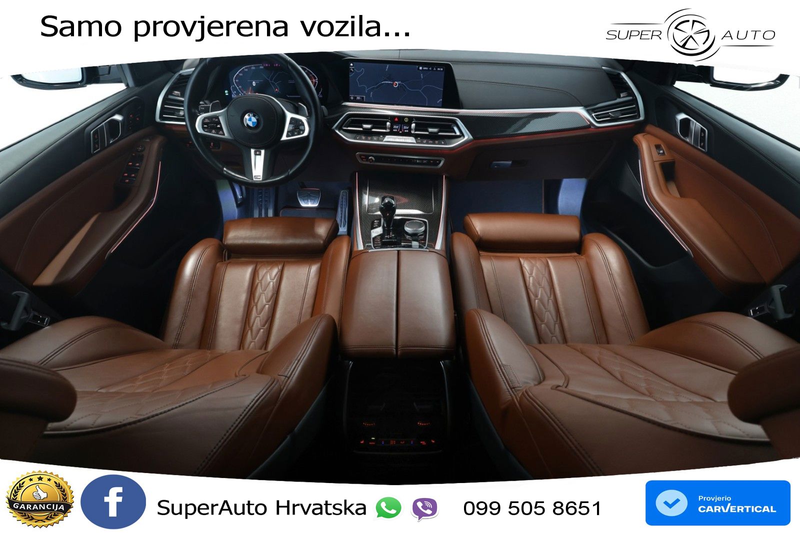 BMW X5 30d (286 KS) xDrive Steptronic M Sport ZRAČNI+ACC+4xGR SJED+360