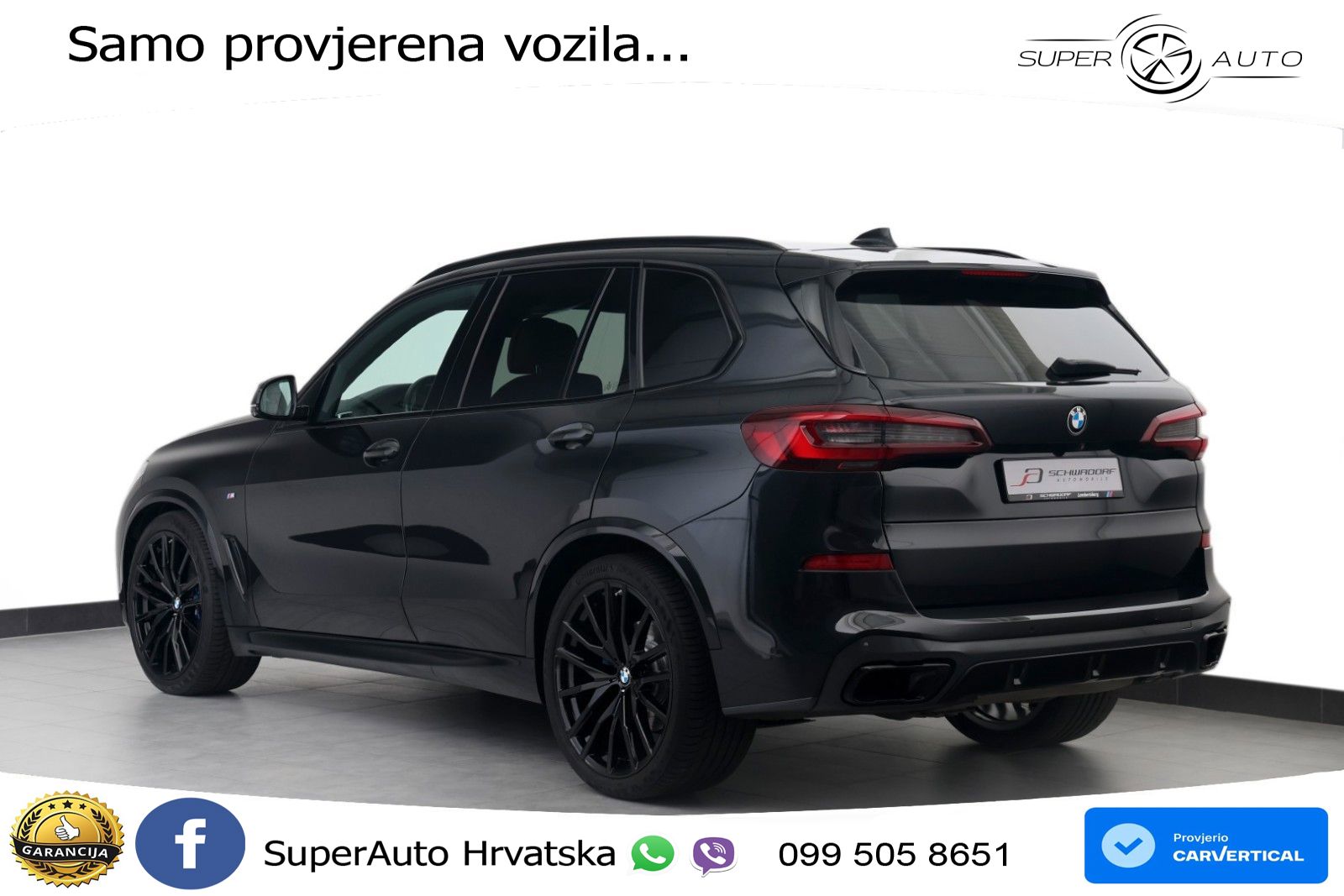 BMW X5 30d (286 KS) xDrive Steptronic M Sport ZRAČNI+ACC+4xGR SJED+360