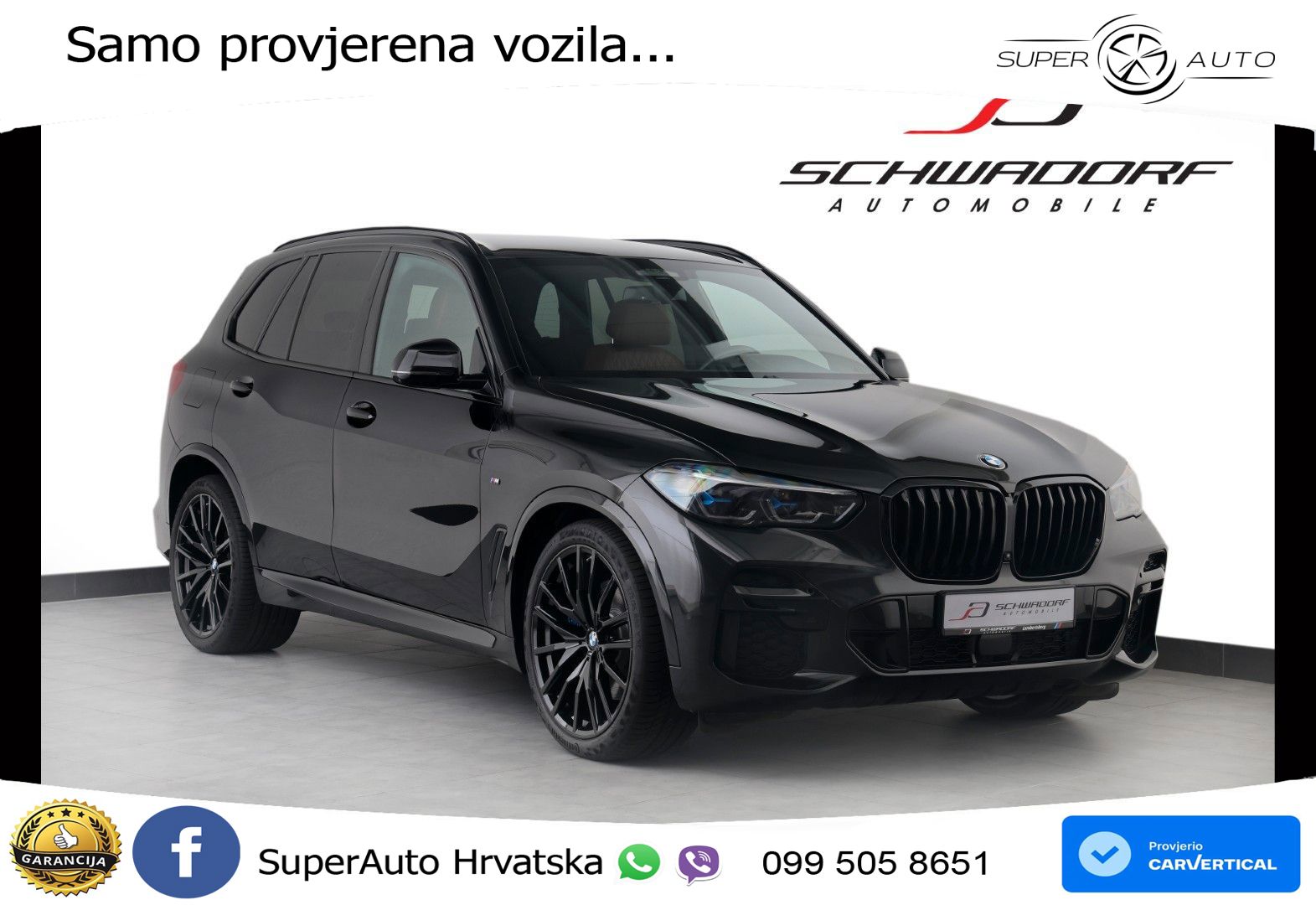 BMW X5 30d (286 KS) xDrive Steptronic M Sport ZRAČNI+ACC+4xGR SJED+360