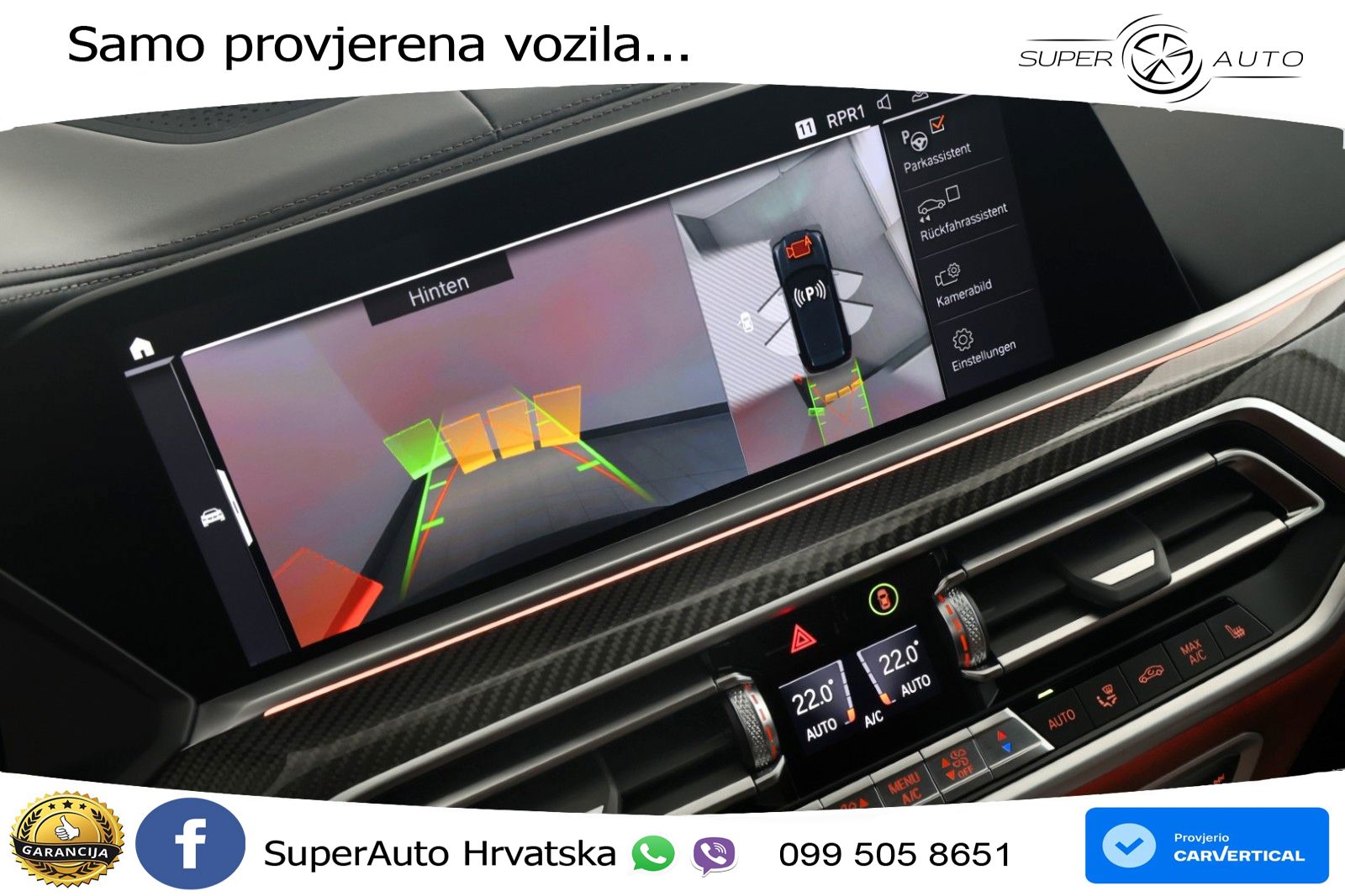 BMW X5 30d (286 KS) xDrive Steptronic M Sport ZRAČNI+ACC+4xGR SJED+360