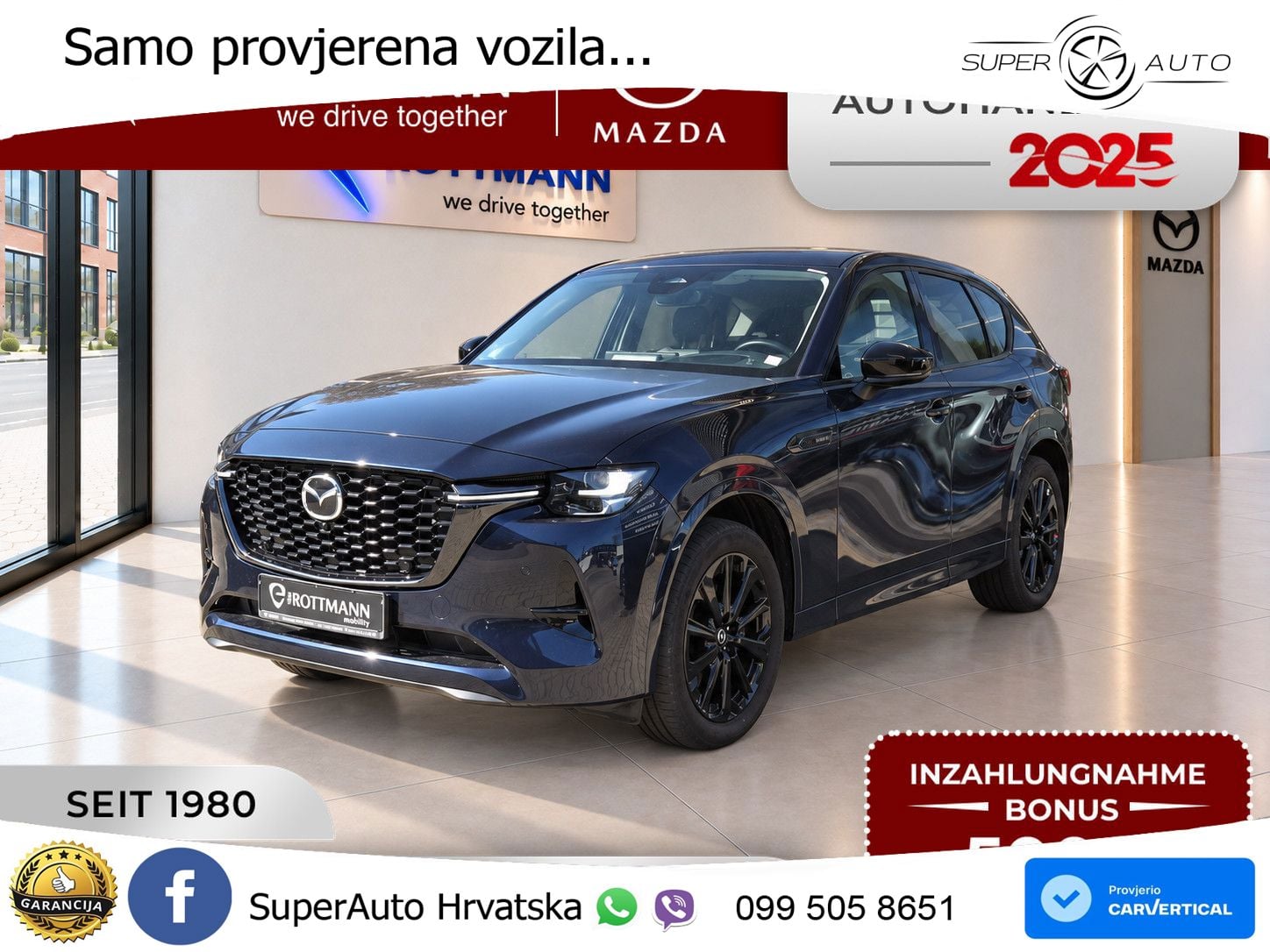Mazda CX-60 2.5 e-Skyactiv (328 KS) AWD Automatic MATRIX+GR SJED+KAM