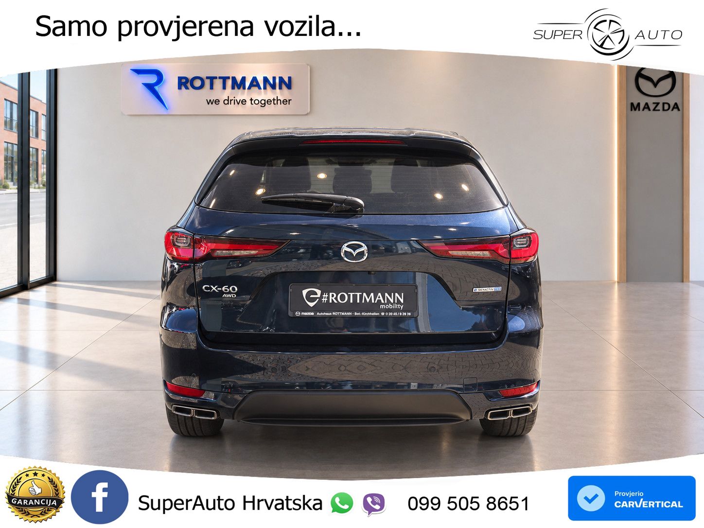 Mazda CX-60 2.5 e-Skyactiv (328 KS) AWD Automatic MATRIX+GR SJED+KAM