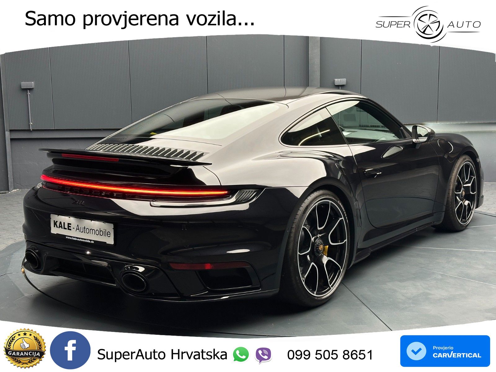Porsche 911 Turbo S 3.8 (650 KS) PDK ZRAČNI+ACC+GR SJED+KAM