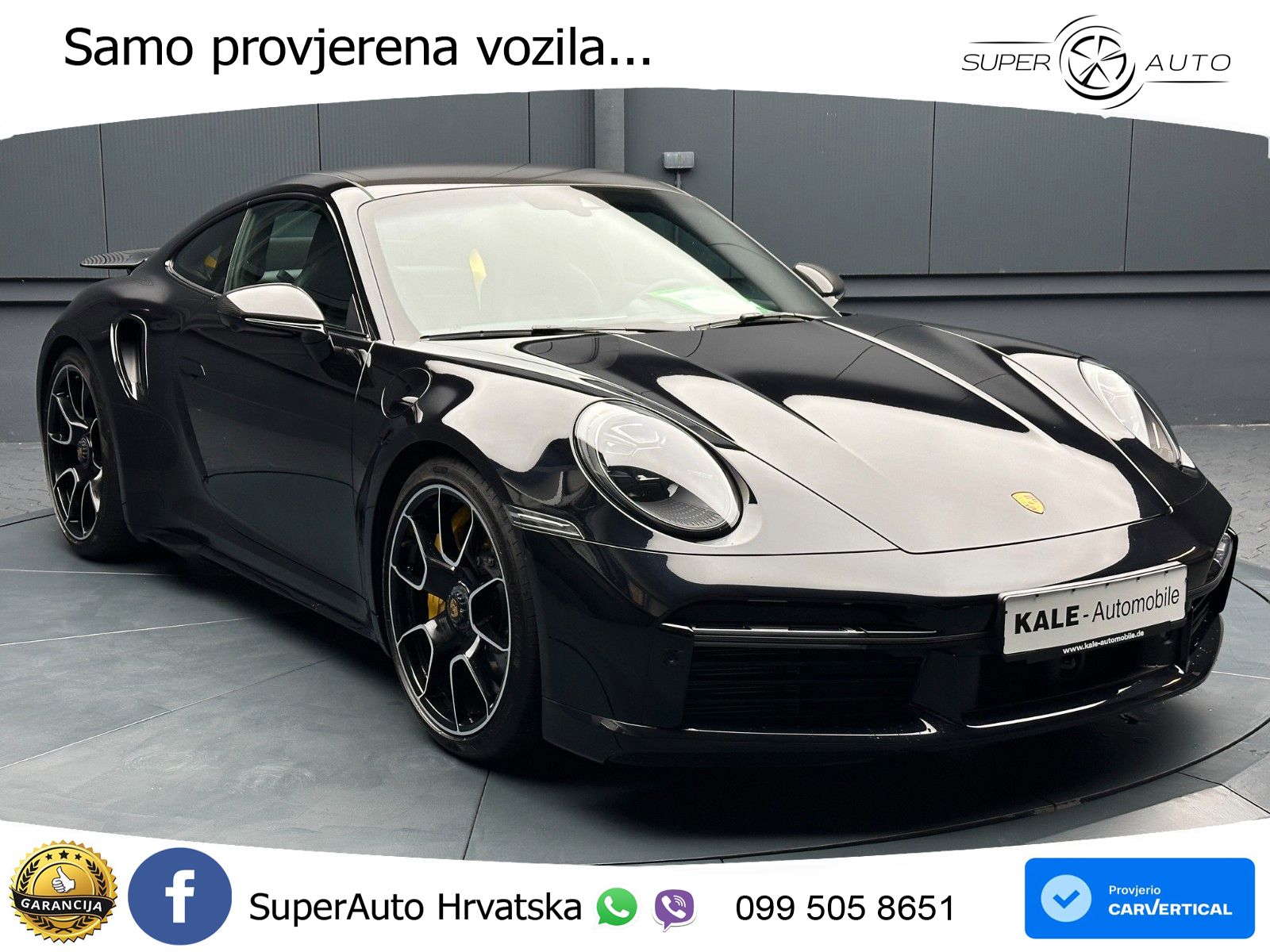 Porsche 911 Turbo S 3.8 (650 KS) PDK ZRAČNI+ACC+GR SJED+KAM