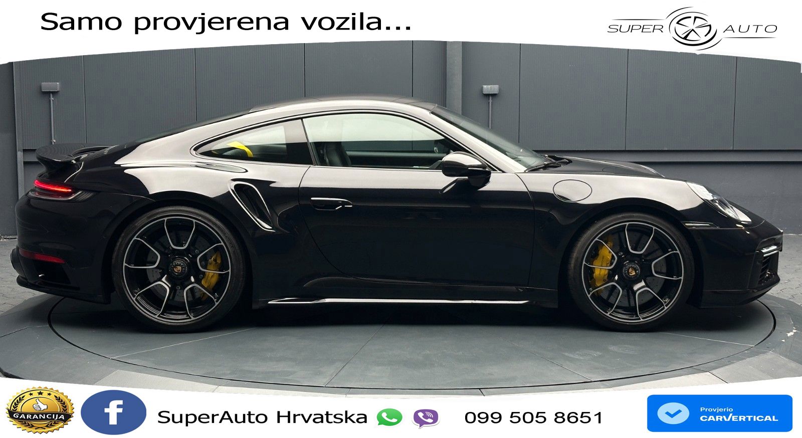 Porsche 911 Turbo S 3.8 (650 KS) PDK ZRAČNI+ACC+GR SJED+KAM