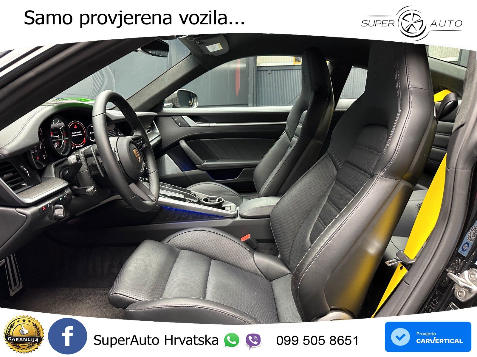 Porsche 911 Turbo S 3.8 (650 KS) PDK ZRAČNI+ACC+GR SJED+KAM