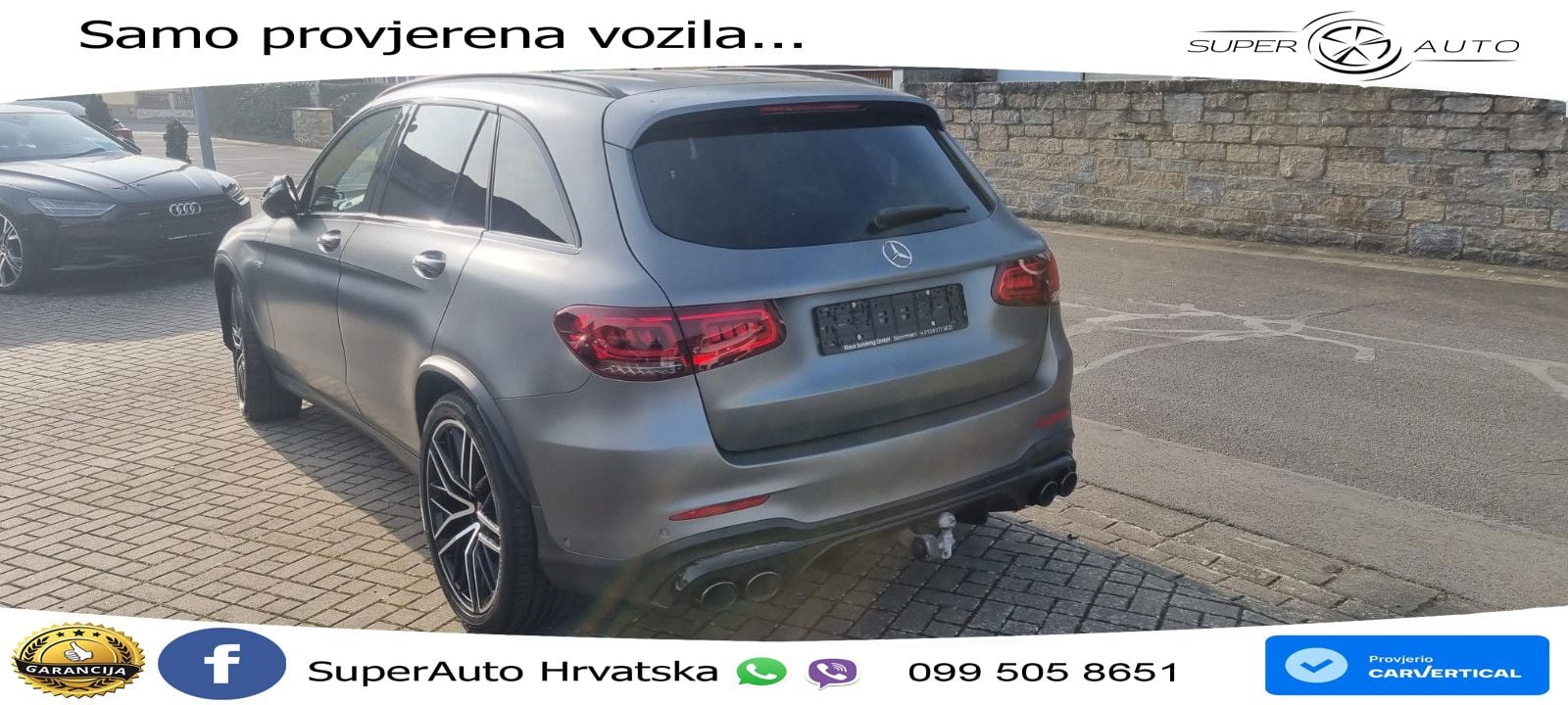 Mercedes AMG GLC 43 V6 (390 KS) 4MATIC TCT LED+GR SJED+ACC