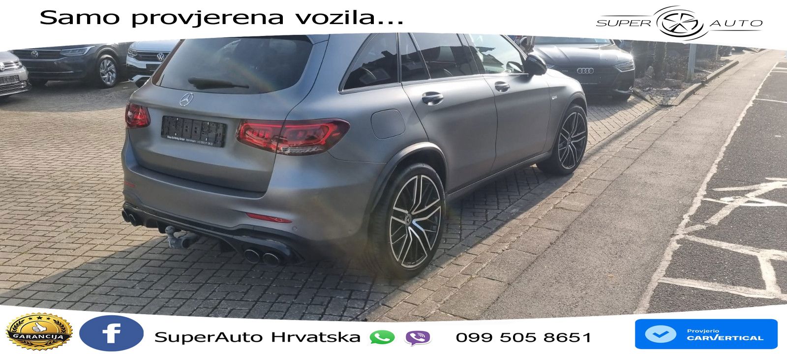Mercedes AMG GLC 43 V6 (390 KS) 4MATIC TCT LED+GR SJED+ACC