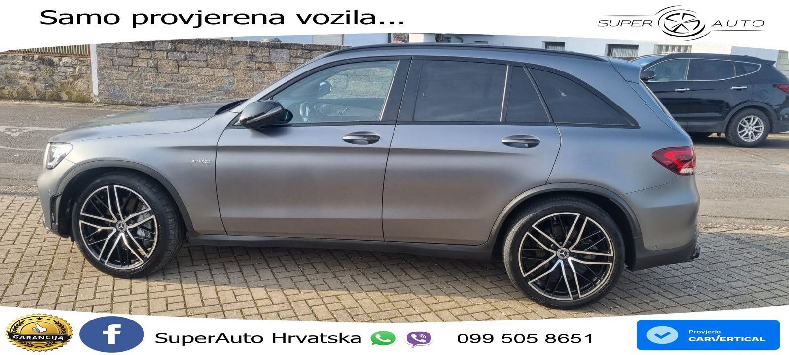 Mercedes AMG GLC 43 V6 (390 KS) 4MATIC TCT LED+GR SJED+ACC