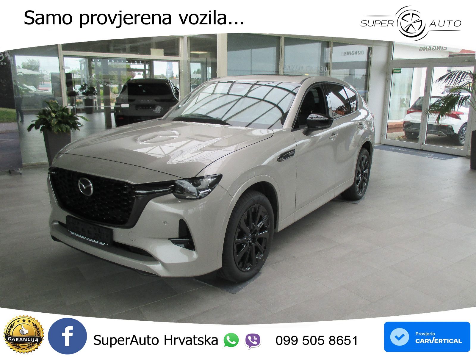 Mazda CX-60 2.5 e-Skyactiv (328 KS) AWD Automatic LED+GR SJED+ACC