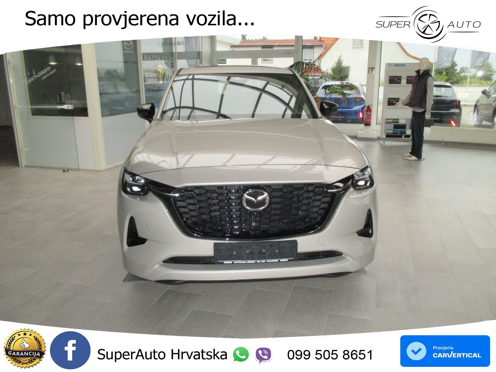 Mazda CX-60 2.5 e-Skyactiv (328 KS) AWD Automatic LED+GR SJED+ACC