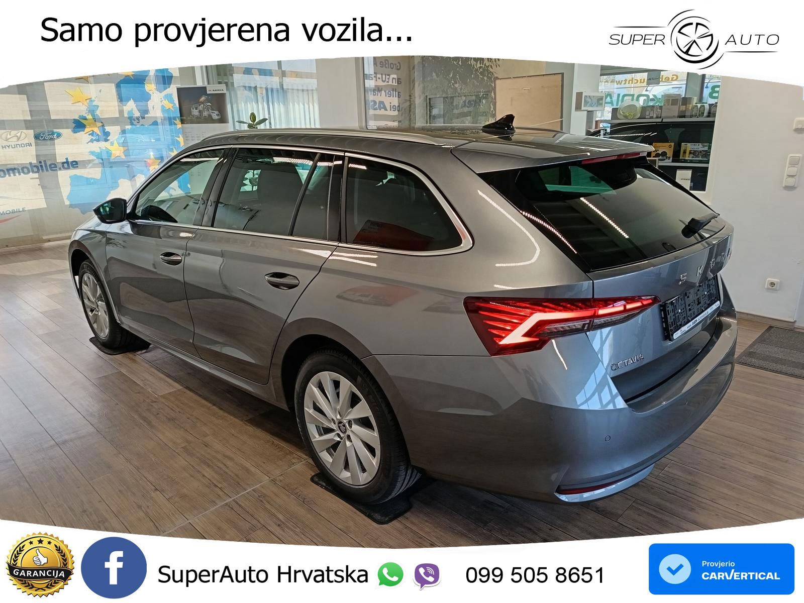 Škoda Octavia Combi 1.5 TSI (150 KS) DSG Selection LED+GR SJED+ACC