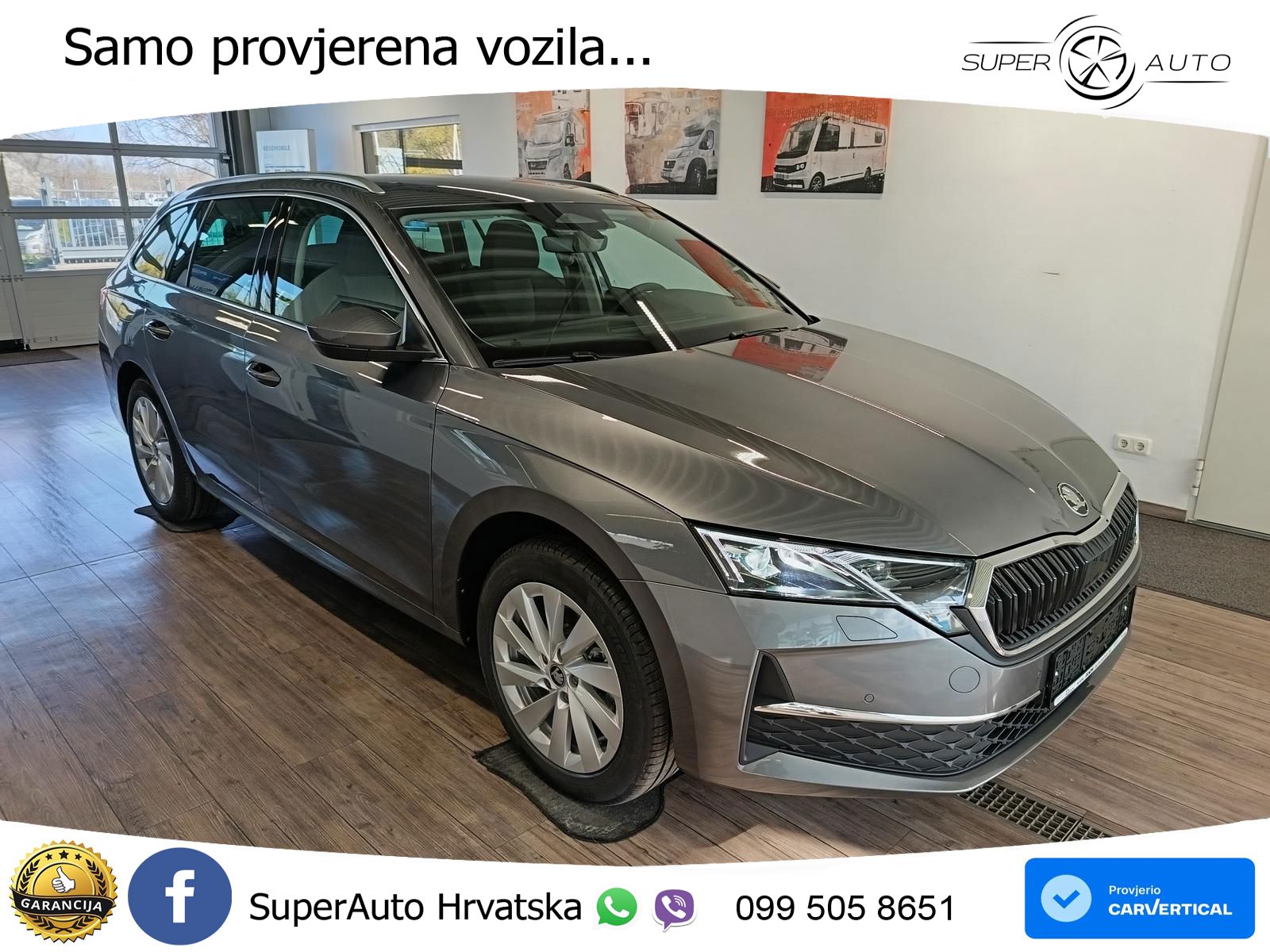 Škoda Octavia Combi 1.5 TSI (150 KS) DSG Selection LED+GR SJED+ACC