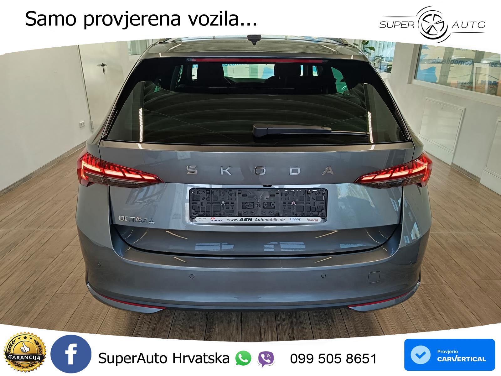 Škoda Octavia Combi 1.5 TSI (150 KS) DSG Selection LED+GR SJED+ACC