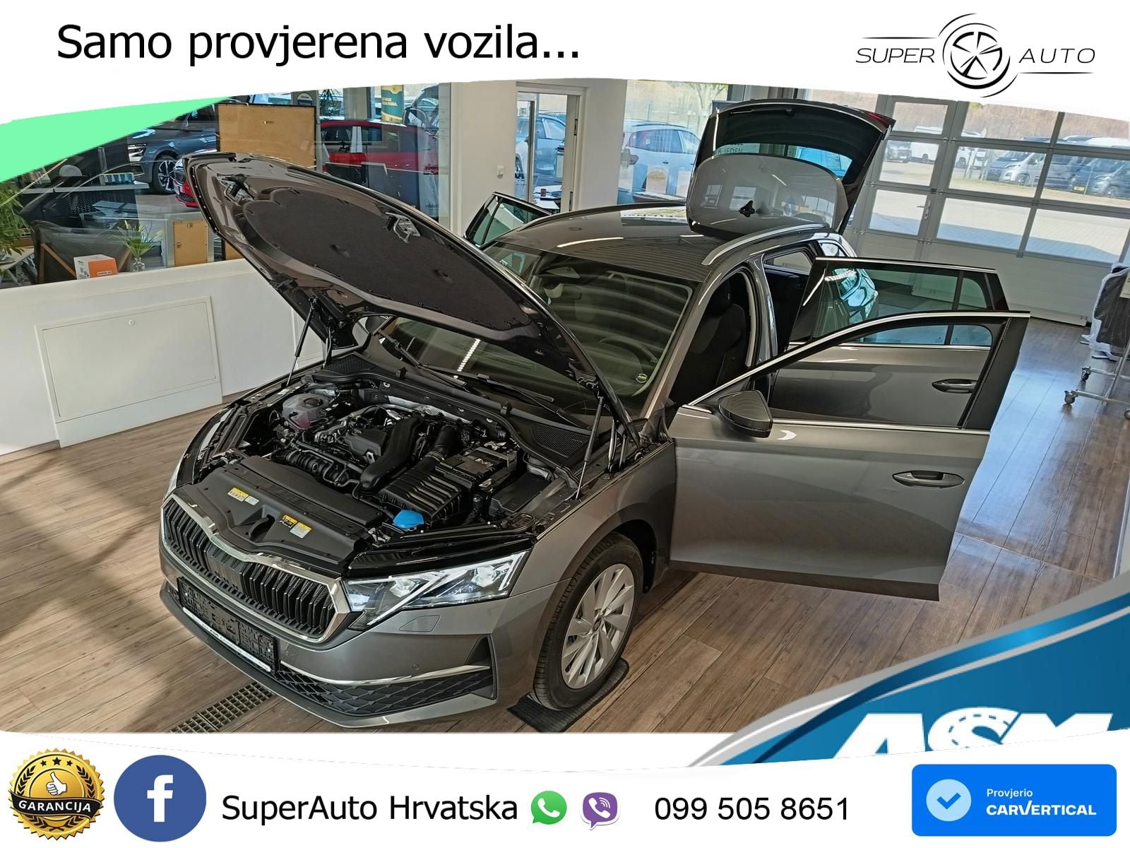 Škoda Octavia Combi 1.5 TSI (150 KS) DSG Selection LED+GR SJED+ACC