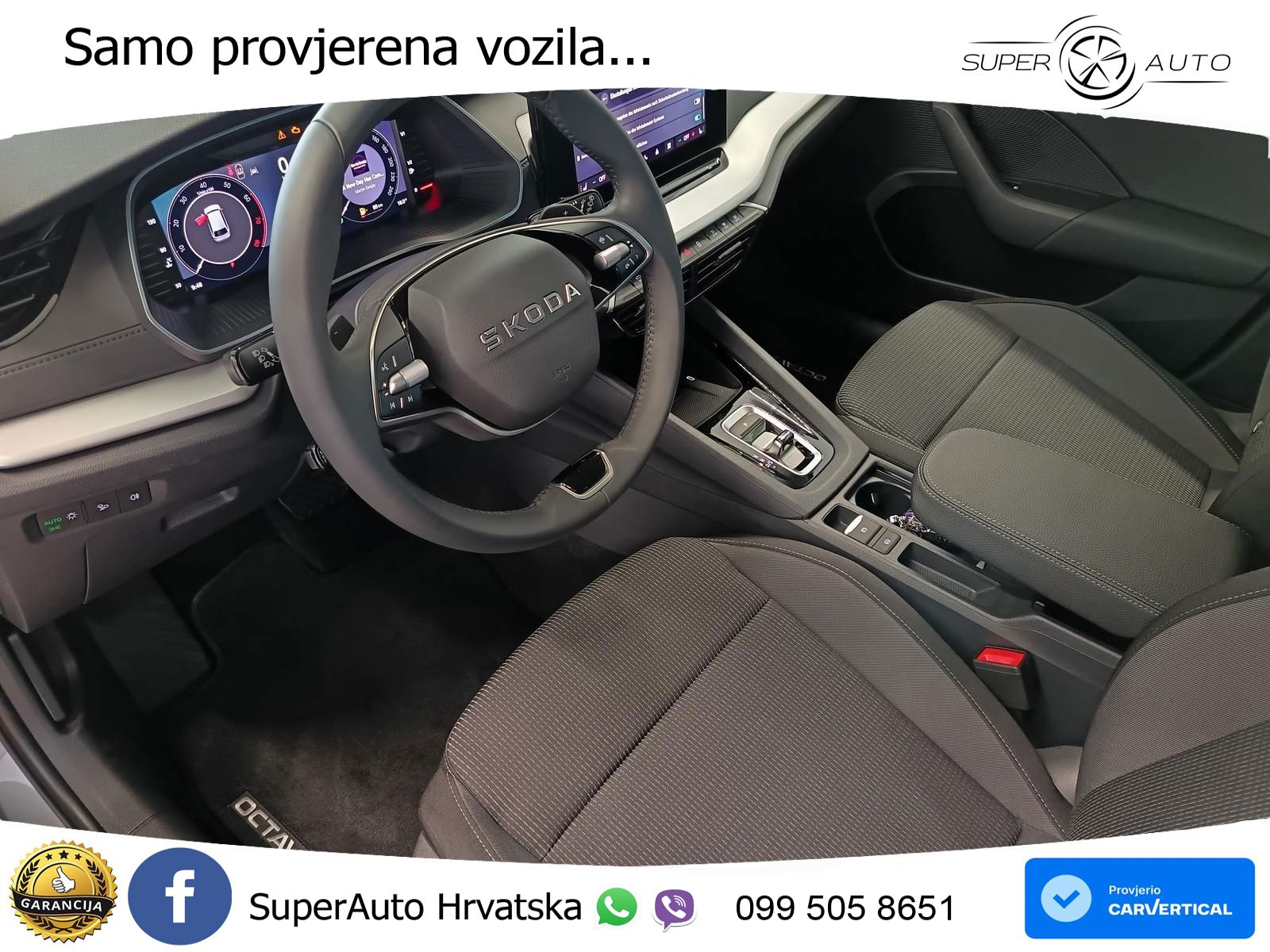 Škoda Octavia Combi 1.5 TSI (150 KS) DSG Selection LED+GR SJED+ACC