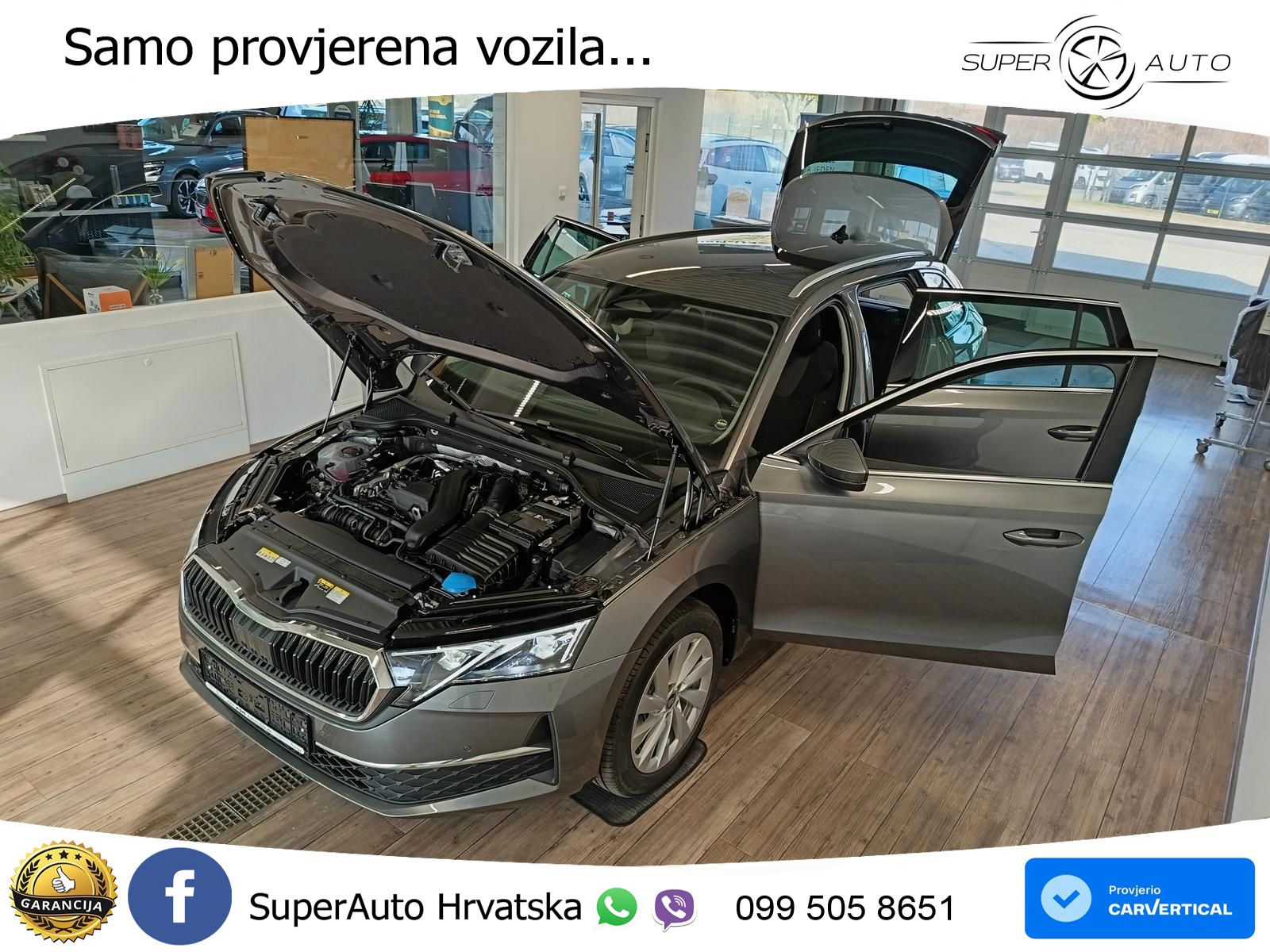 Škoda Octavia Combi 1.5 TSI (150 KS) DSG Selection LED+GR SJED+ACC