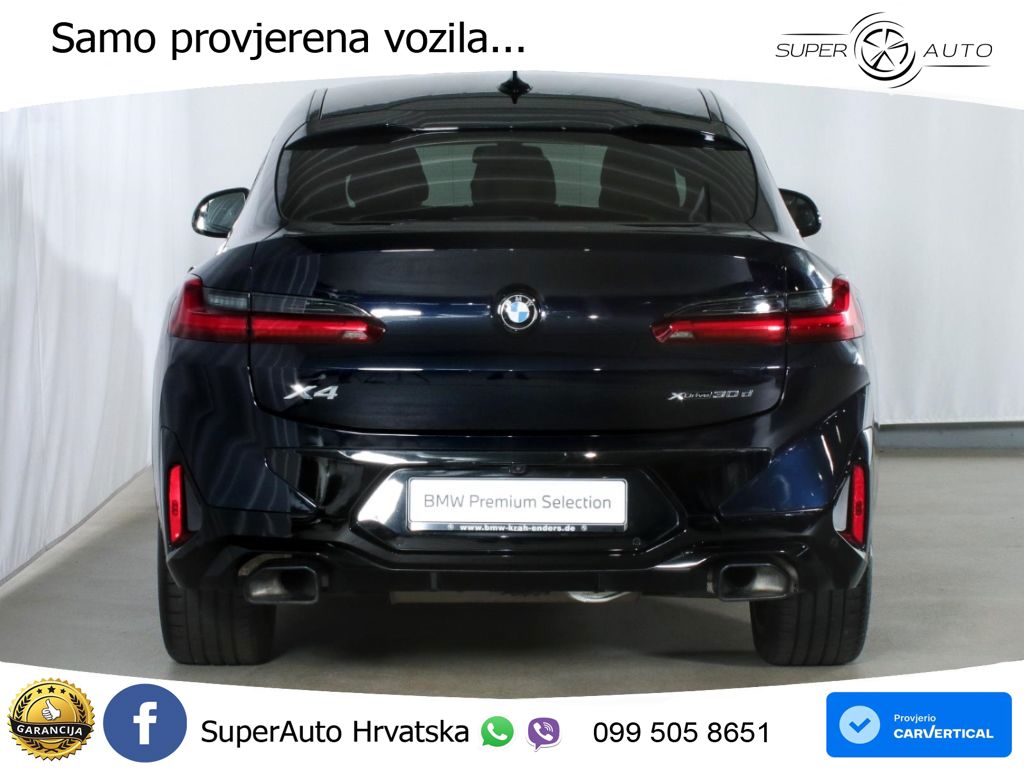 BMW X4 30d (286 KS) xDrive Steptronic M Sport LED+GR SJED+ACC