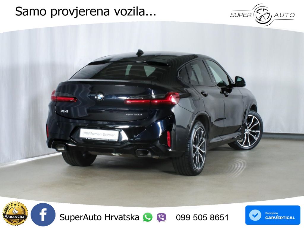 BMW X4 30d (286 KS) xDrive Steptronic M Sport LED+GR SJED+ACC