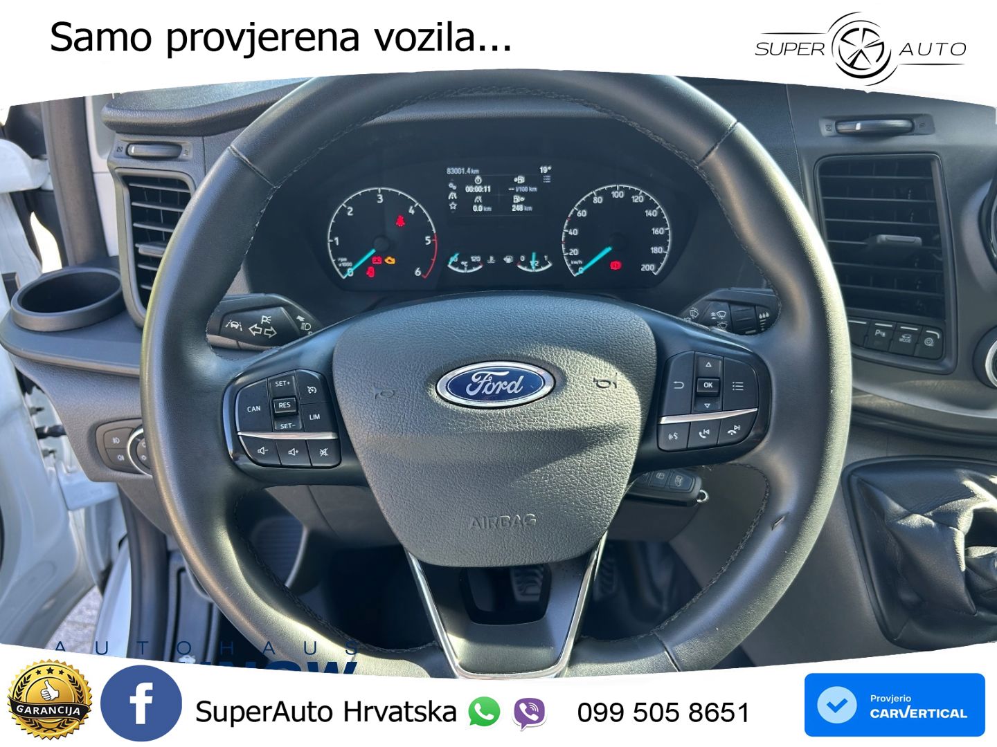 Ford Transit Custom 2.0 TDCi Kasten 280L1 Trend AC GR 105 KS