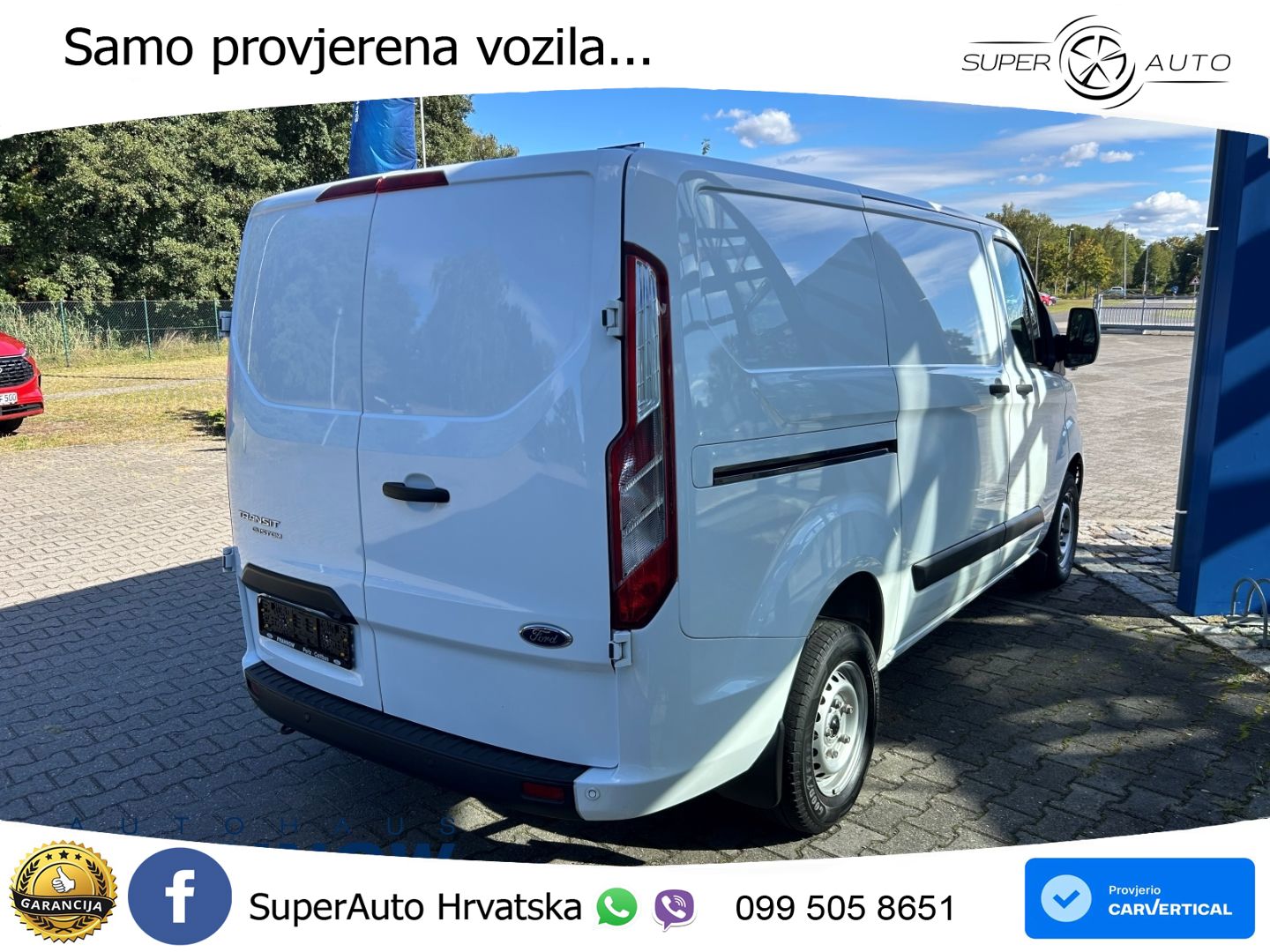 Ford Transit Custom 2.0 TDCi Kasten 280L1 Trend AC GR 105 KS