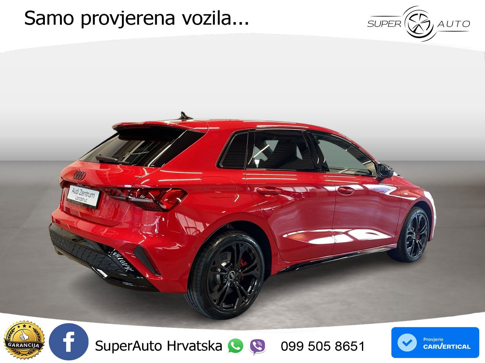 Audi A3 45 TFSIe (272 KS) S tronic S line LED+GR SJED+ACC